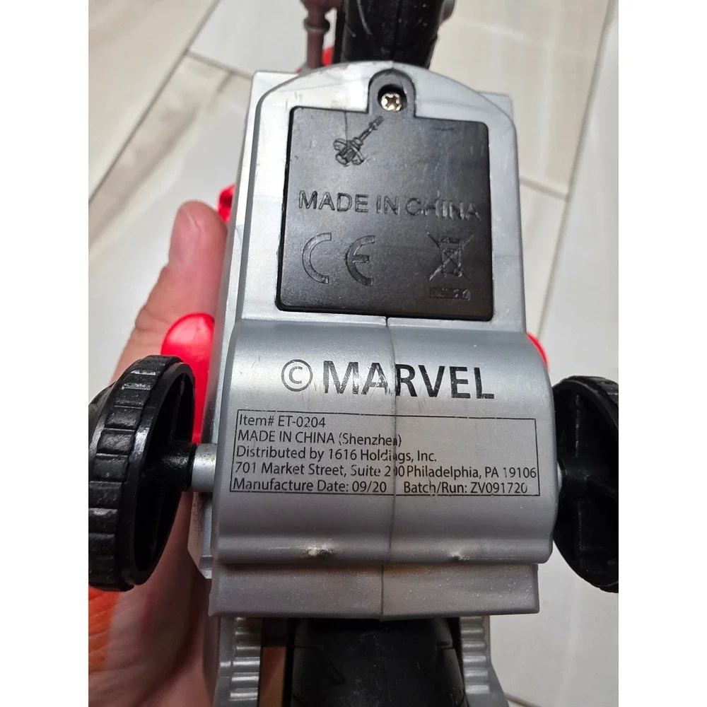 Marvel Spider-Man Motorcycle Toy Red Blue Bike 1616‎ Holdings ET-0204 2020